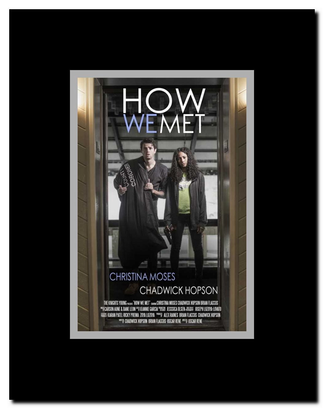 How We Met Framed Movie Poster