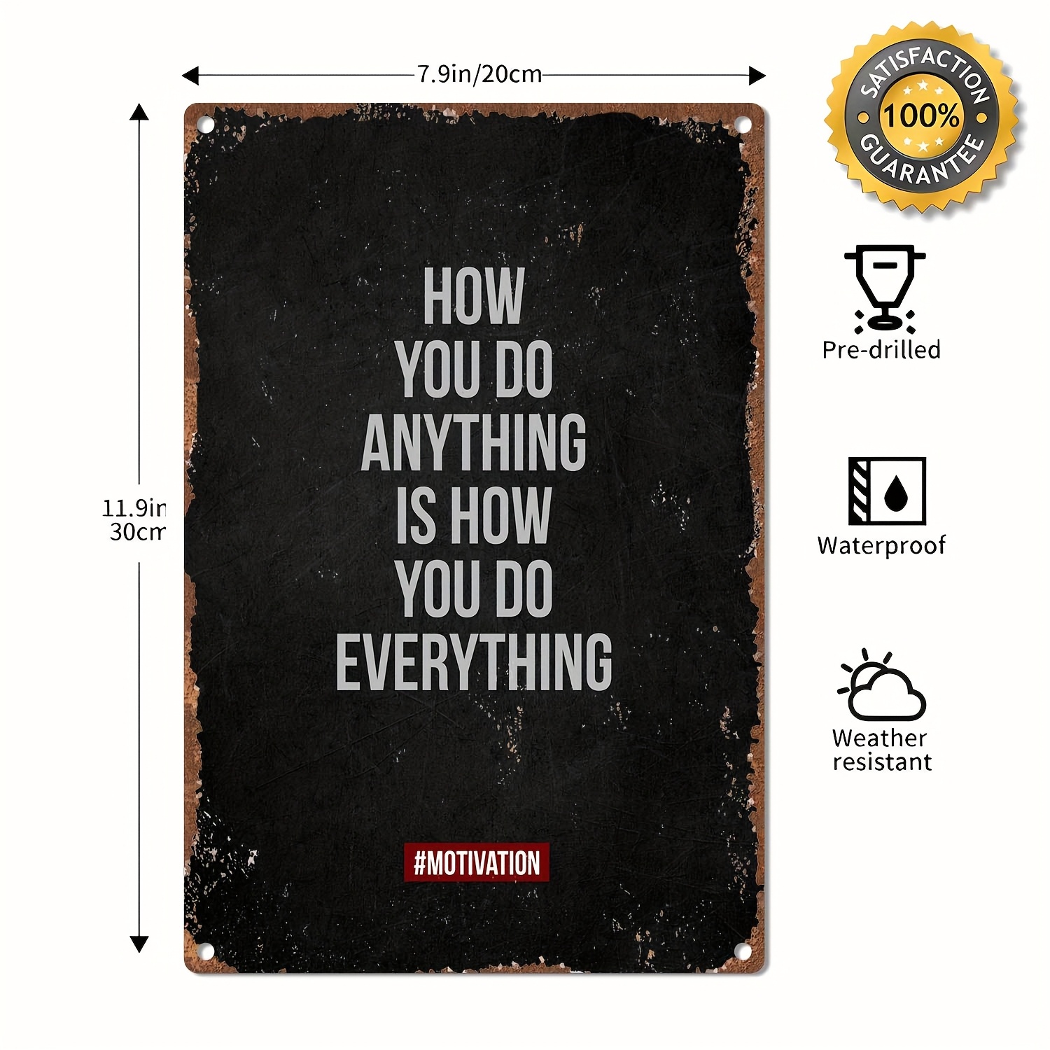 Need Anything Sign How You Do Anything Is How You Do Everything.Retro Metal Tin Sign ...
