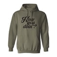 thumbnail image 1 of How You Doin? Adult Hooded Sweatshirt, 1 of 3