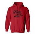 thumbnail image 1 of How You Doin? Adult Hooded Sweatshirt, 1 of 3