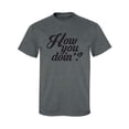 thumbnail image 1 of How You Doin? Adult Short Sleeve T-shirt, 1 of 4