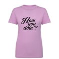 thumbnail image 1 of How You Doin? Womens crewneck tee, 1 of 1
