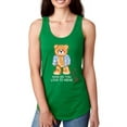thumbnail image 1 of How You Love To Wear Bear Racerback Tank Women -Image by Shutterstock, Female Small, 1 of 4