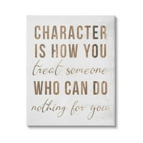 How You Treat Someone Inspirational Inspirational Graphic Art Gallery Wrapped Canvas Print Wall Art