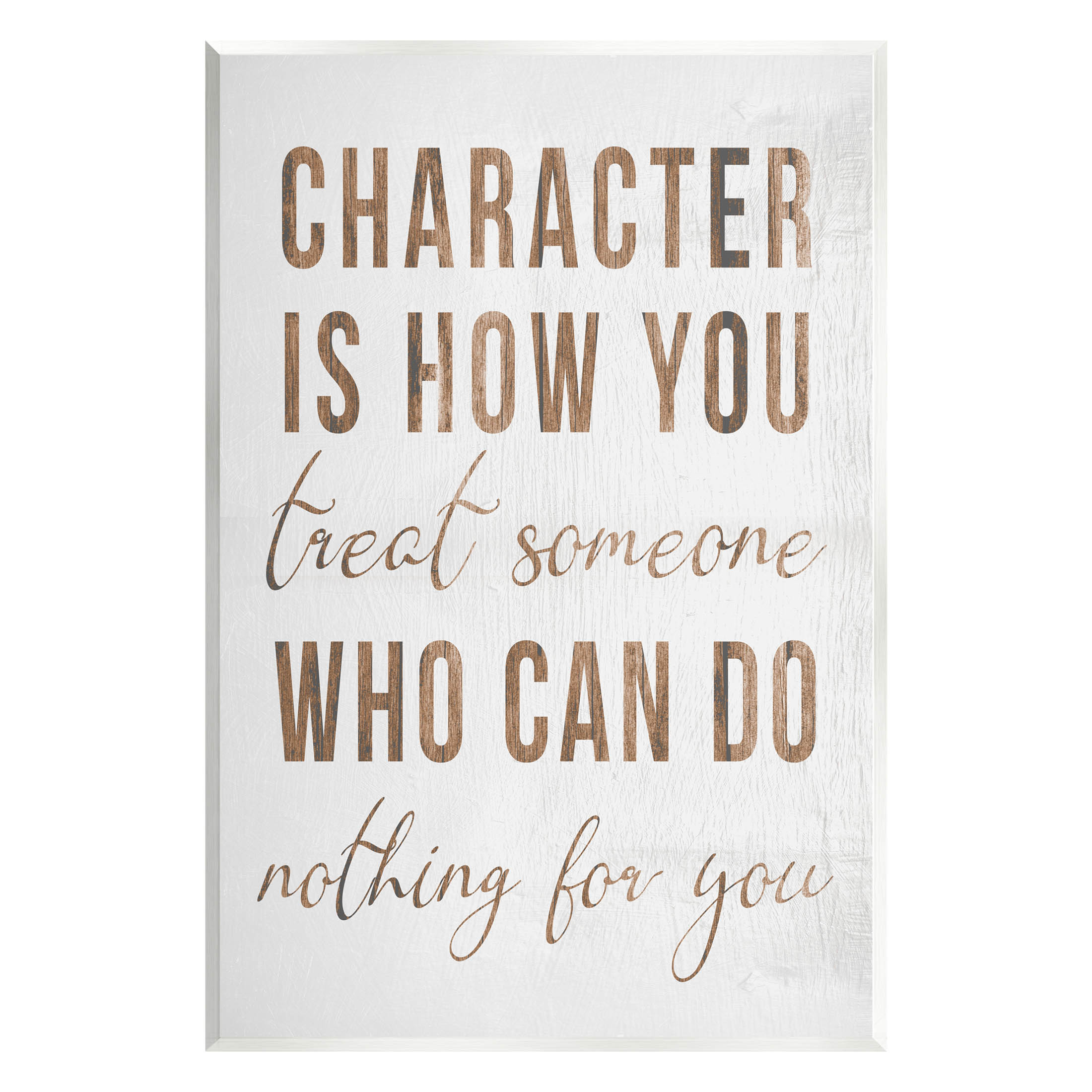 How You Treat Someone Inspirational Inspirational Graphic Art Unframed Art Print Wall Art