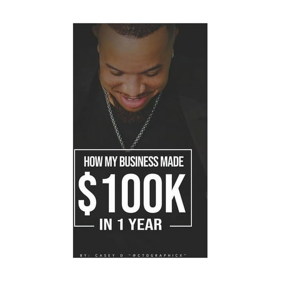 How my business made 100k in 1 year (Paperback)
