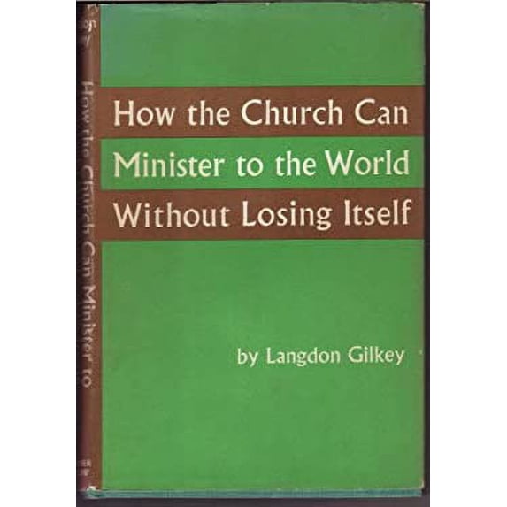 Pre-Owned How the Church Can Minister to the World Without Losing Itself. 9780060631109