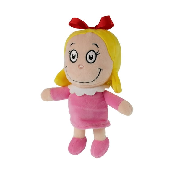 How the Grinch Stole Christmas CIndy-Lou Christmas Plush, 8 inches Tall, Pink, by Ruz