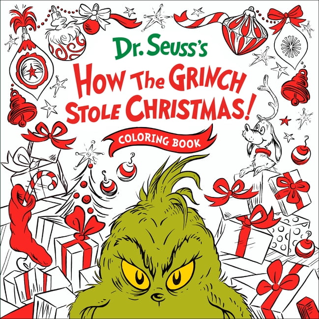 How the Grinch Stole Christmas! Coloring Book, (Pa