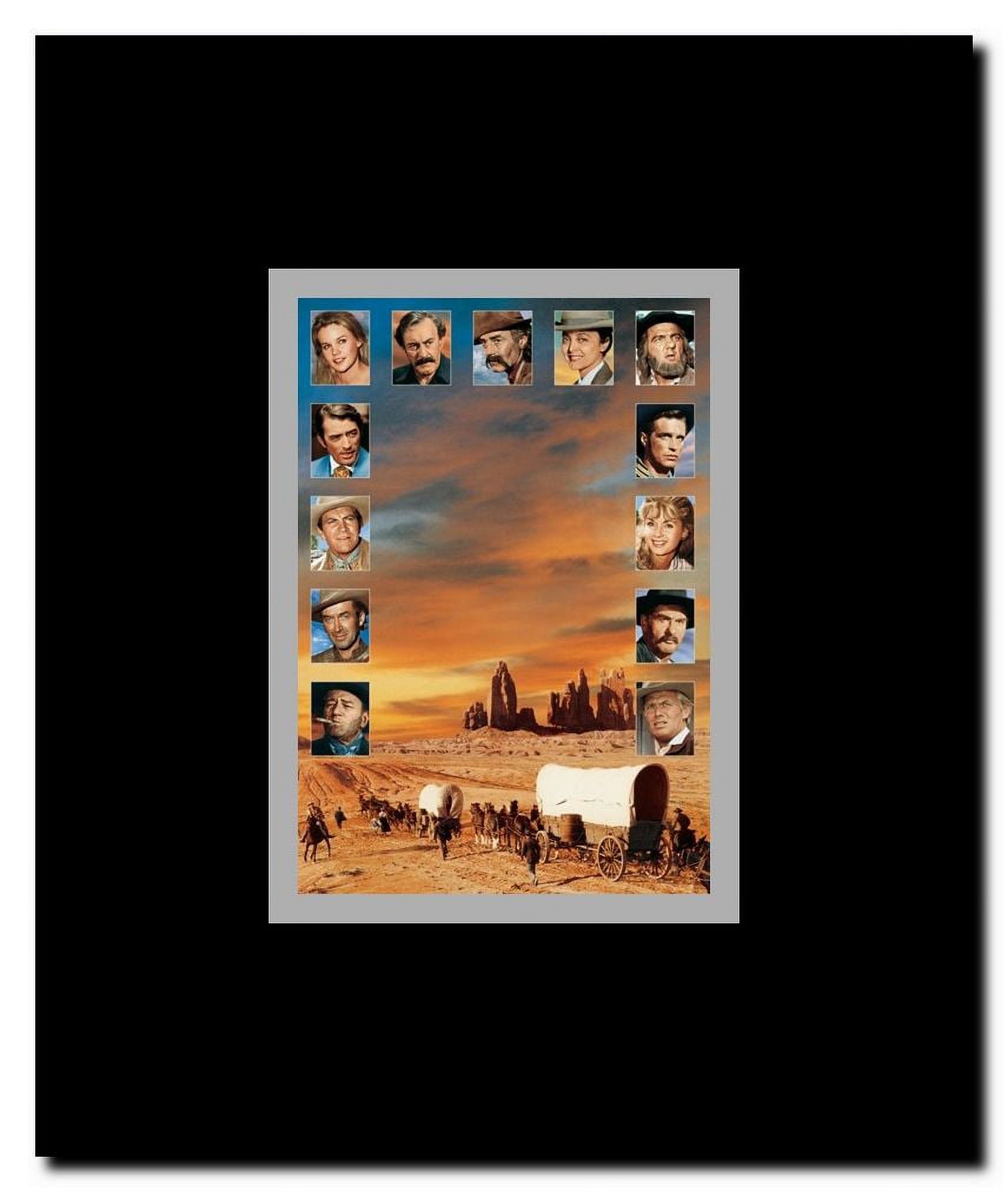 How the West Was Won Framed Movie Poster