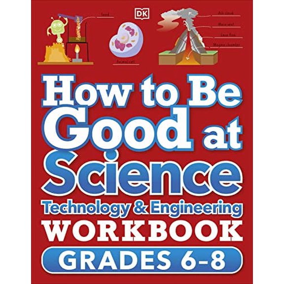 Pre-Owned How to Be Good at Science, Technology and Engineering Workbook, Grade 6-8, 9780744063516, 0744063515, Paperback, Workbook edition