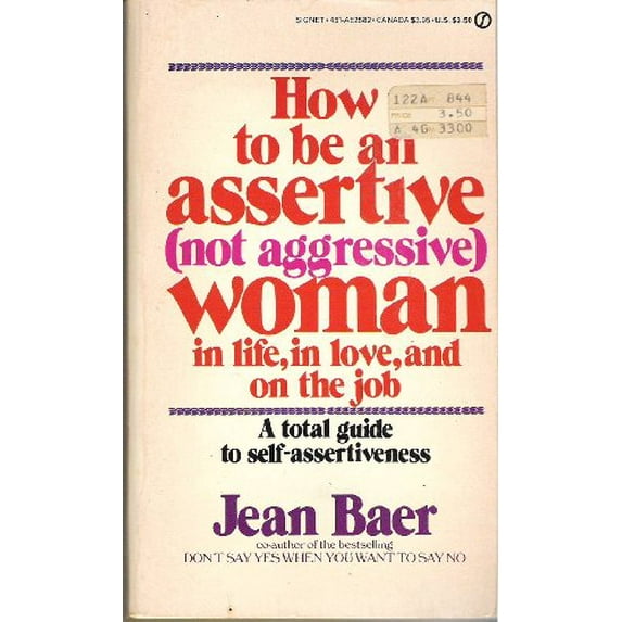 Pre-Owned How to Be an Assetive Woman Paperback
