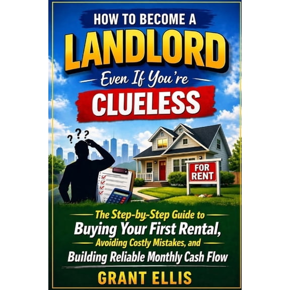 How to Become a Landlord Even If You're Clueless: Rental Property Investing for Beginners: The First-Time Landlord Playb, (Paperback)