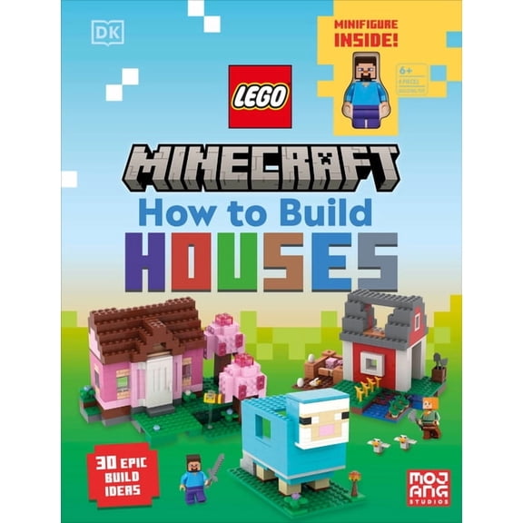 How to Build Lego Minecraft Houses, (Paperback)