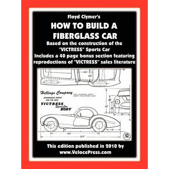 How to Build a Fiberglass Car, (Paperback)