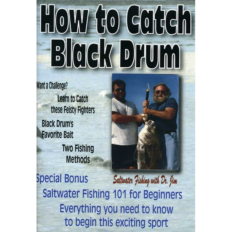 How to Catch Black Drum and Fishing 101 for Beginners (DVD) 