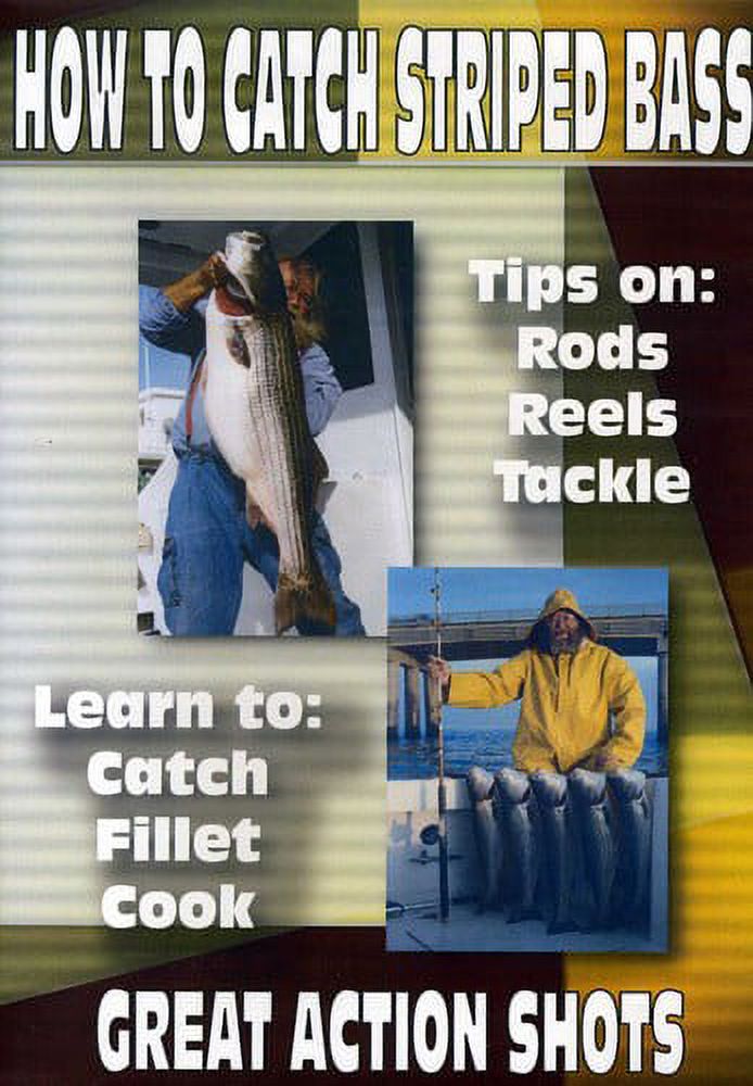 How to Catch Striped Bass (DVD)