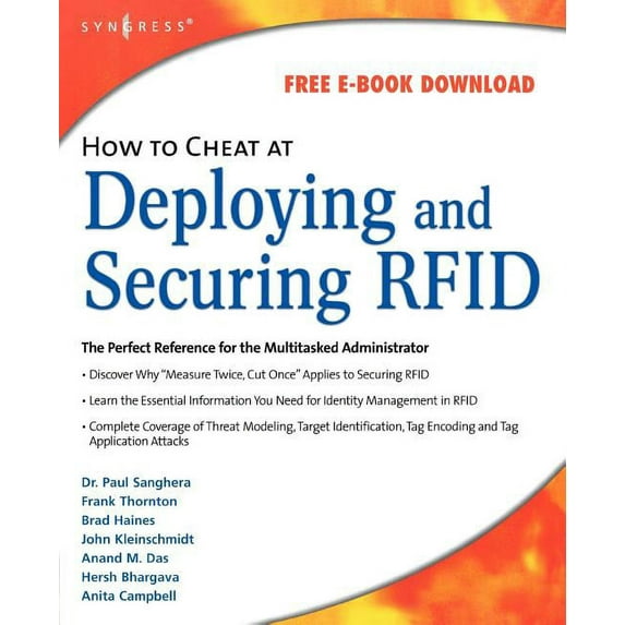 How to Cheat How to Cheat at Deploying and Securing RFID, (Paperback)