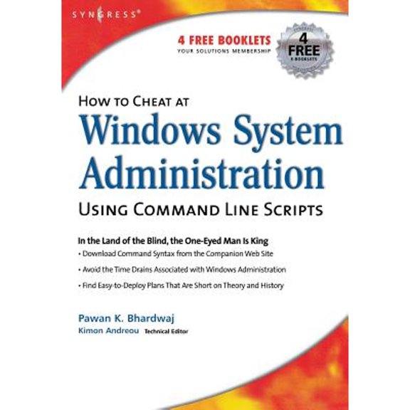 Pre-Owned How to Cheat at Windows System Administration Using Command Line Scripts (Paperback) 1597491055 9781597491051