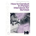 thumbnail image 1 of Pre-Owned How to Conduct In-Person Interviews for Surveys Paperback, 1 of 1