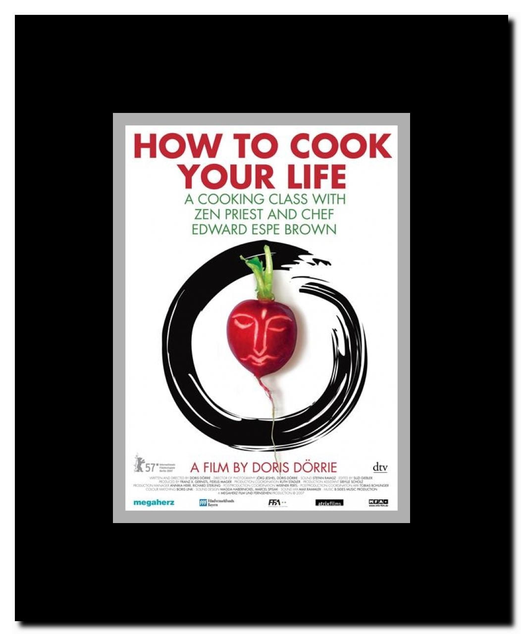 How to Cook Your Life Framed Movie Poster