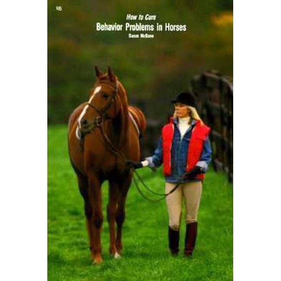 Pre-Owned How to Cure Behavior Problems in Horses (Paperback) 0879804297 9780879804299