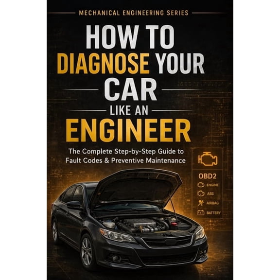How to Diagnose Your Car Like an Engineer: The Complete Step-by-Step Guide to Reading Error Codes, Finding Faults & Fixi, (Paperback)