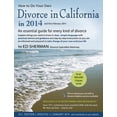 thumbnail image 1 of Pre-Owned How to Do Your Own Divorce in California in 2014: An Essential Guide for Every Kind of Divorce (Paperback) 0944508928 9780944508923, 1 of 1