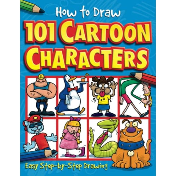 Pre-Owned How to Draw 101 Cartoon Characters (Paperback) by Dan Green