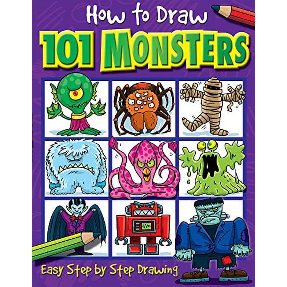Pre-Owned How to Draw 101 Monsters (Paperback) 1842297422 9781842297421