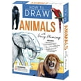 thumbnail image 1 of How to Draw Animals: Book & Kit, (Paperback), 1 of 1