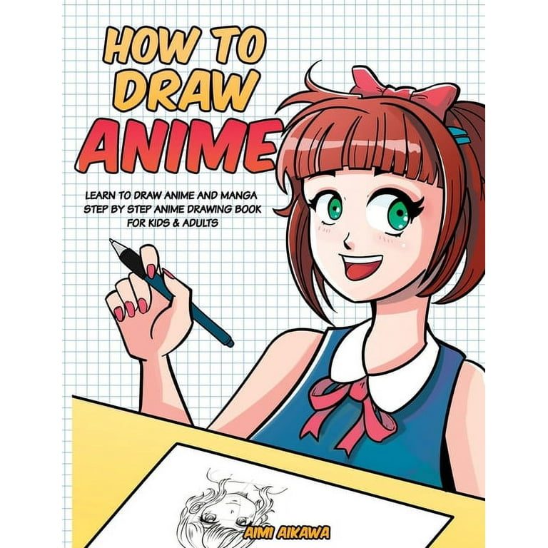 Easy anime drawing, How to draw anime step by step