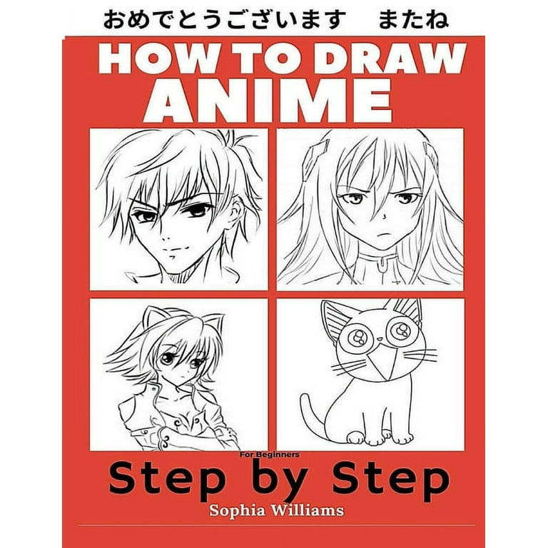 How to draw anime boy step by step, Easy anime drawing