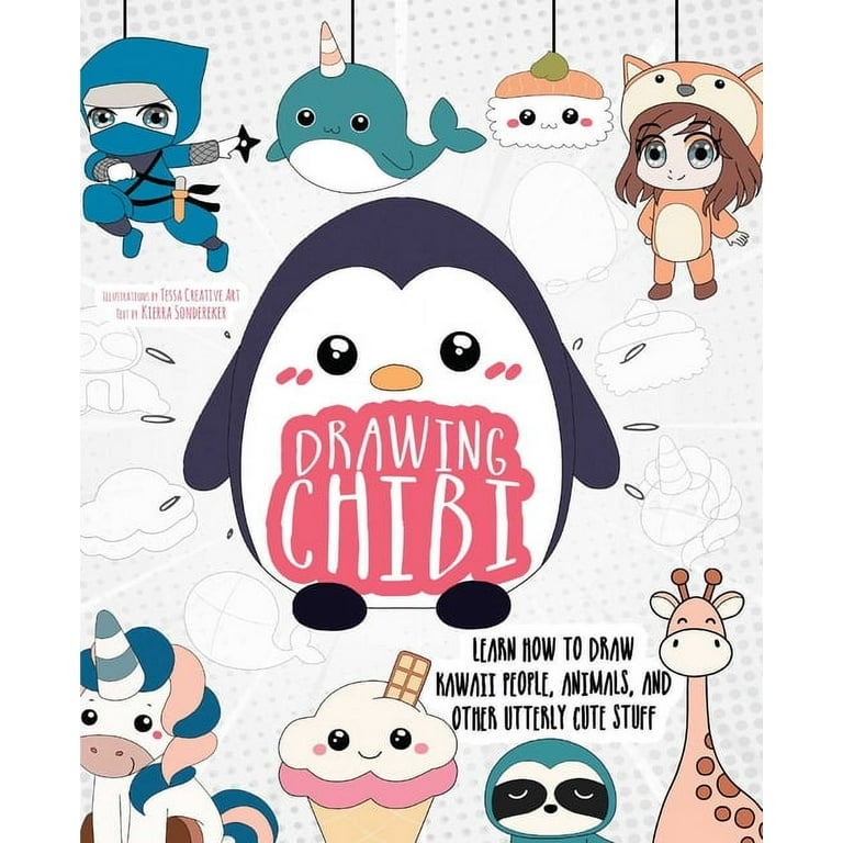 How to Draw Books: Drawing Chibi : Learn How to Draw Kawaii People