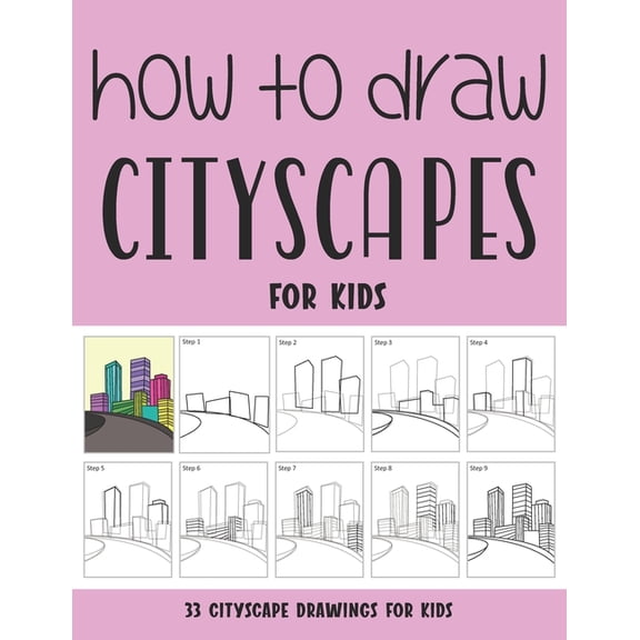 How to Draw Cityscapes for Kids, (Paperback)