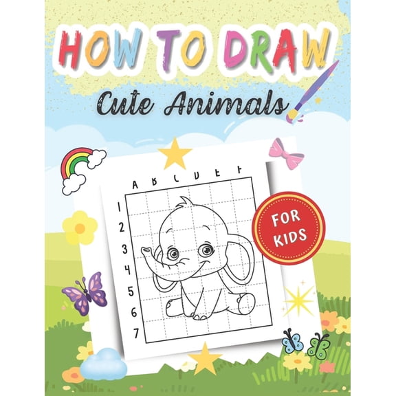 How to Draw Cute Animals, (Paperback)