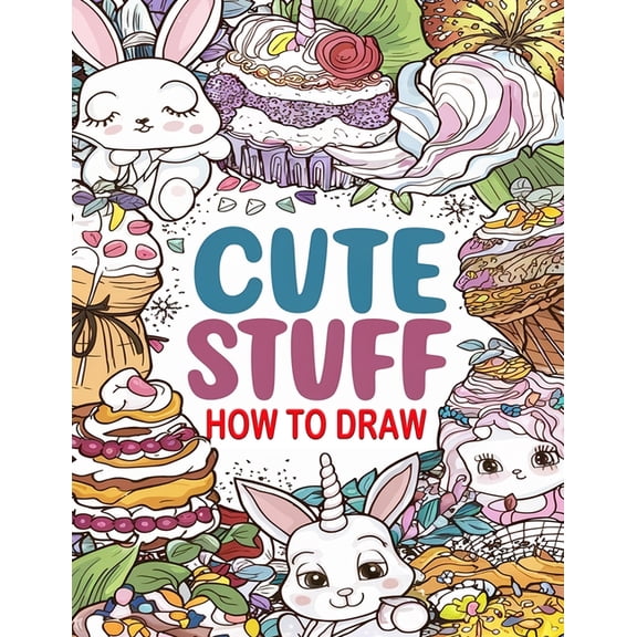 How to Draw Cute Stuff: A Fun Step-by-Step Drawing Guide for Kids and Adults, Including Favorite Objects, Animals, Plane, (Paperback)
