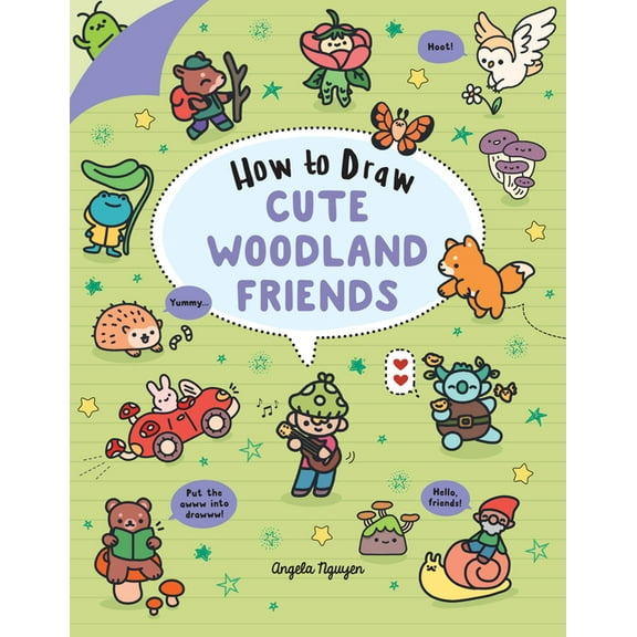 Draw Cute Stuff How to Draw Cute Woodland Friends, Book 8, (Paperback)