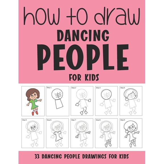 How to Draw Dancing People for Kids, (Paperback)