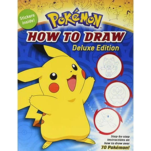 Pre-Owned How to Draw Deluxe Edition (Pokémon) (Paperback) 1338283812 9781338283815