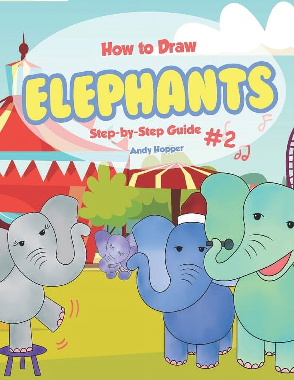 Hand Gesture Outline Elephant Drawing Tutorial For Kids - ArtsyCraftsyDad-saigonsouth.com.vn
