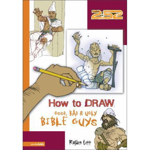 Pre-Owned How to Draw Good, Bad and Ugly Bible Guys by Royden Lepp (Paperback), JUVENILE NONFICTION / Art / Drawing, English