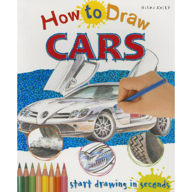 How To Draw Cars for Kids: Master the Art of Drawing Cars For Kids Ages 4-8  8-12, Teens and Adults, Great Gifts For Car Lovers by Maverick Watson
