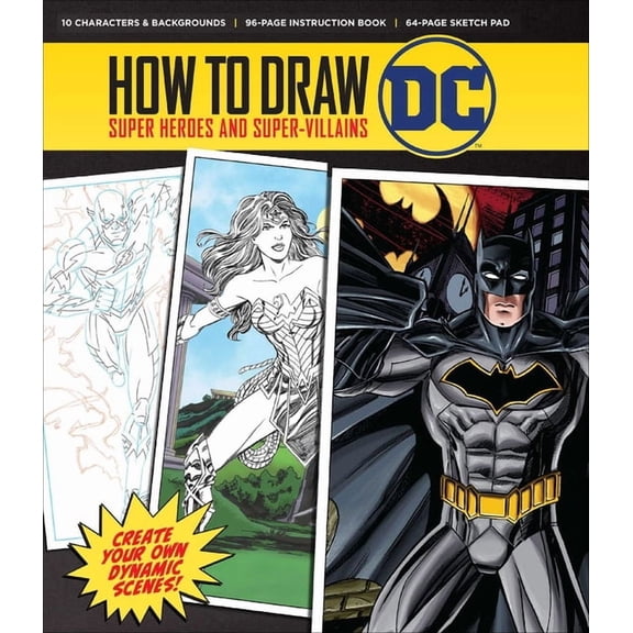 How to Draw How to Draw: DC, (Paperback)