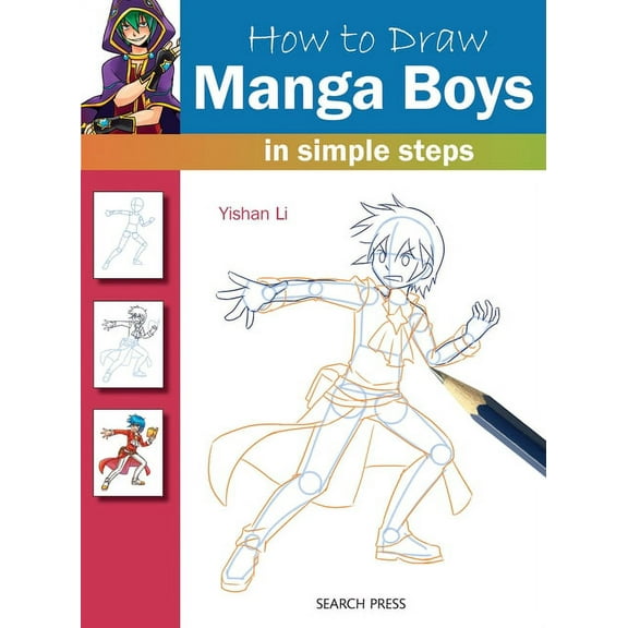 How to Draw How to Draw Manga Boys in Simple Steps, (Paperback)