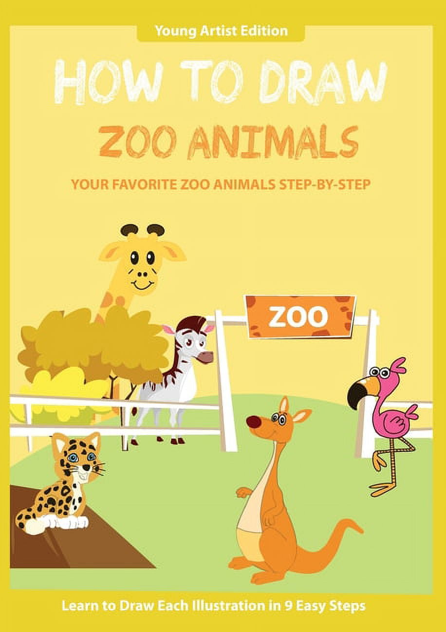 How to Draw How to Draw Zoo Animals Easy StepbyStep Guide How to