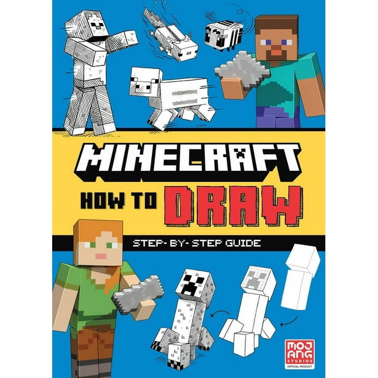 How To Draw on Google Docs  Drawing Minecraft mobs with shapes 