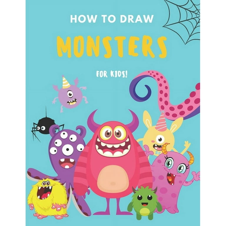 Learn to Draw Monsters for Adults Part 1 Graphic by BreakingDots · Creative  Fabrica