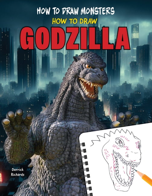 How to Draw Monsters How to Draw Godzilla, (Paperback)