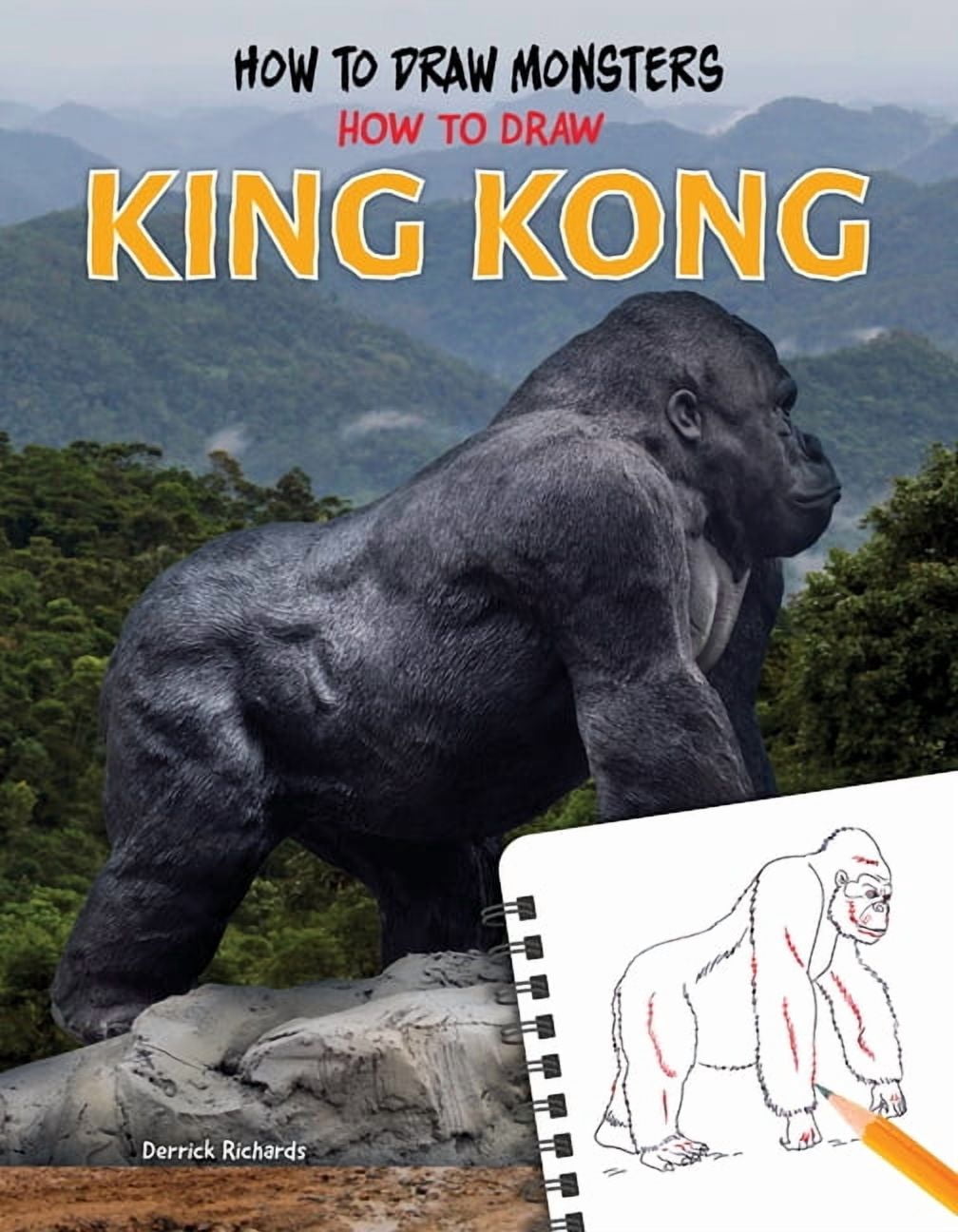 How to Draw Monsters How to Draw King Kong, (Paperback)